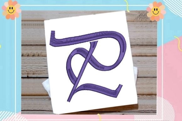 Beautiful Monogram P Letter Review for Seasonal Embroidery