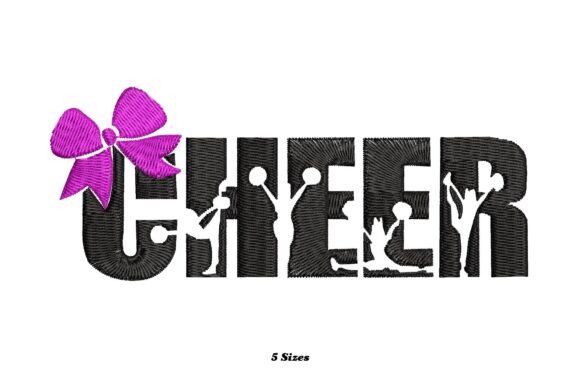 Cheerleader Power Embroidery Design Review