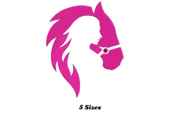 Girl and Horse Embroidery Design Review