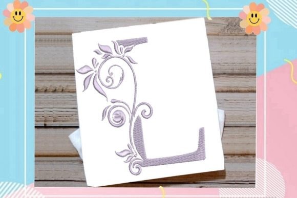 L Beautiful Monogram Letter Review