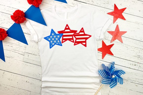 Patriotic Trio of Stars Applique Review