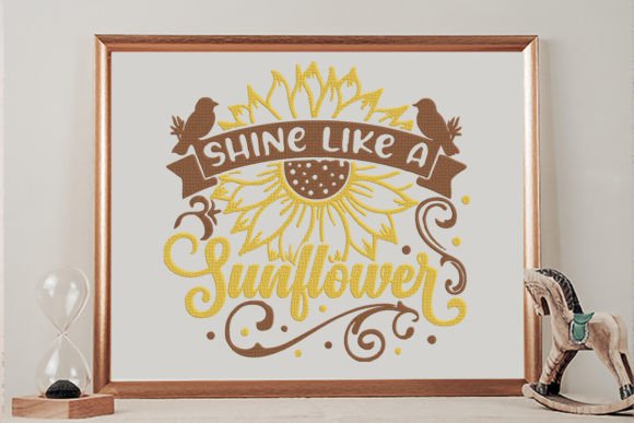 Shine Like a Sunflower Embroidery Review