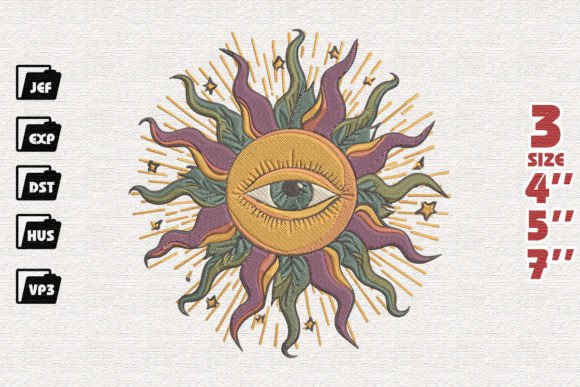 Sun with One Eye Embroidery Review