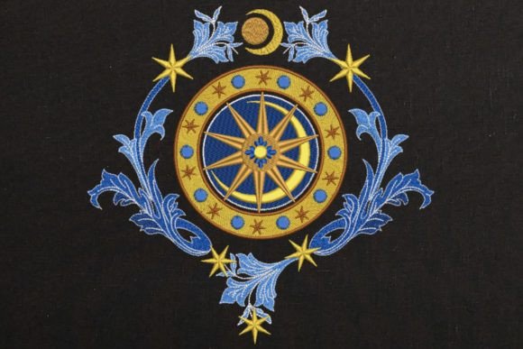 Witch Circle Stars Embroidery Design Review